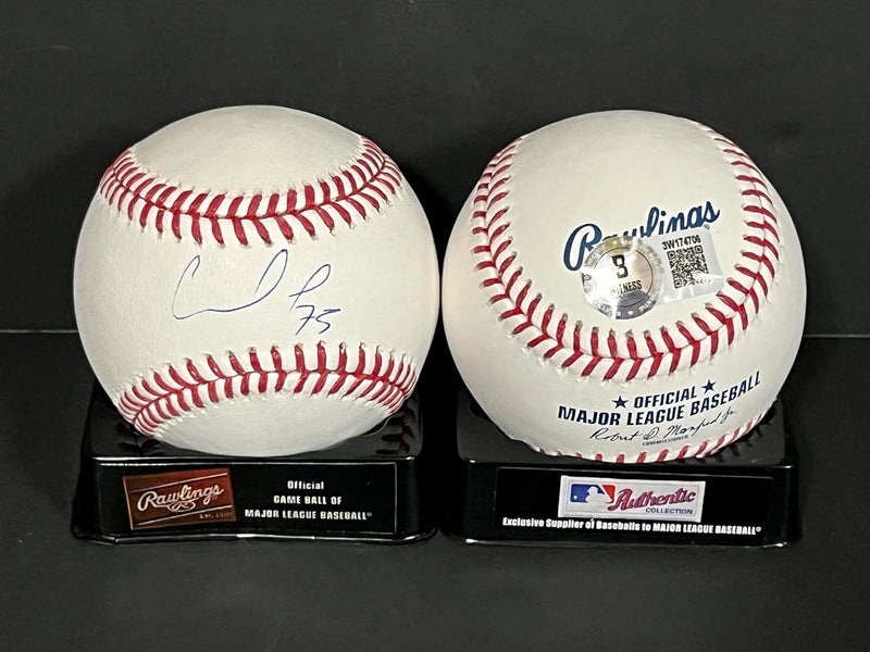 Carlos Narvaez Boston Red Sox Autographed Signed Official Baseball Beckett Witness Hologram